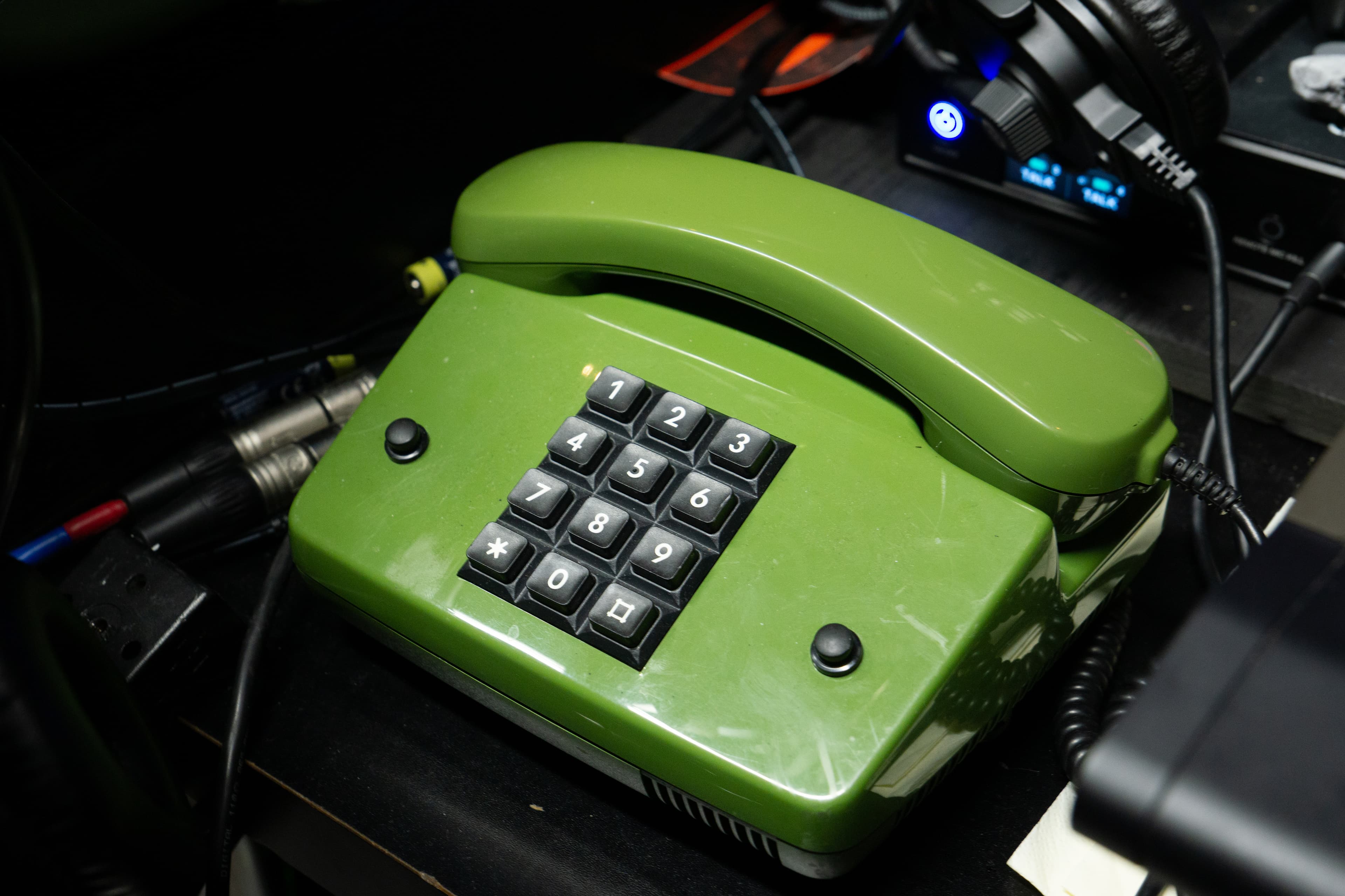 Modified analog telephone